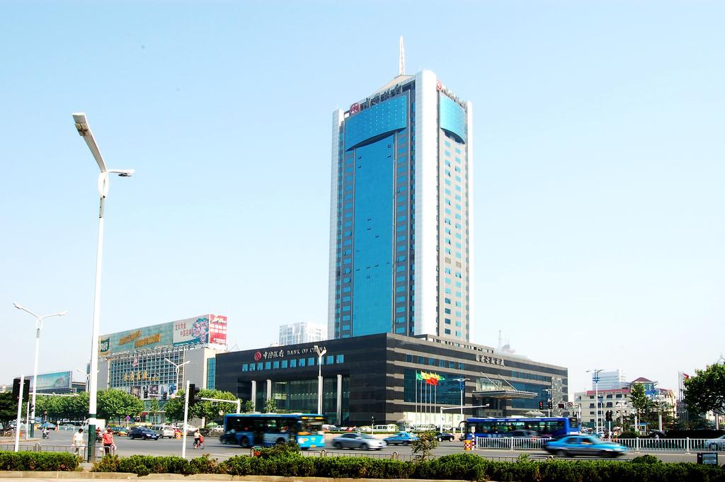 Weifang Internation Financial Hotel Exterior foto